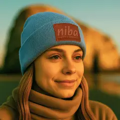 NIBA - Gorro Lana Los Maquis Pastel Azul