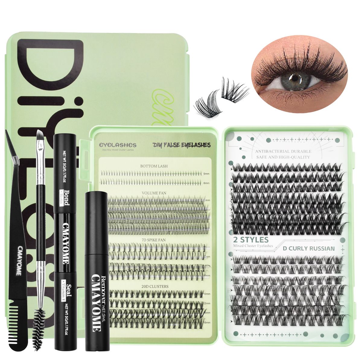 YAYKO - 530 EYELASH KIT PESTAÑAS POSTIZAS