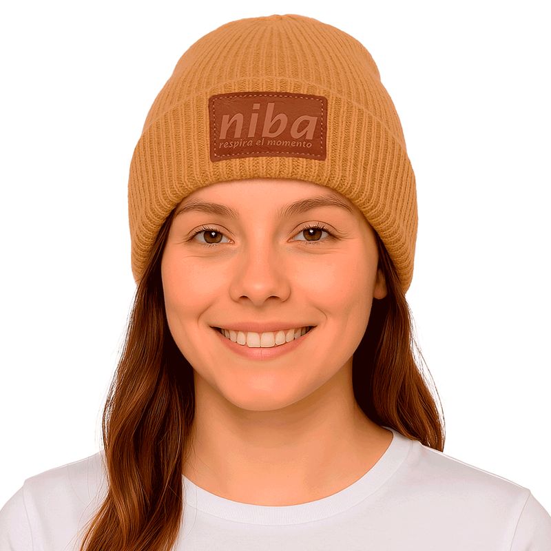 NIBA - Gorro Lana Laguna Torca Café Niba