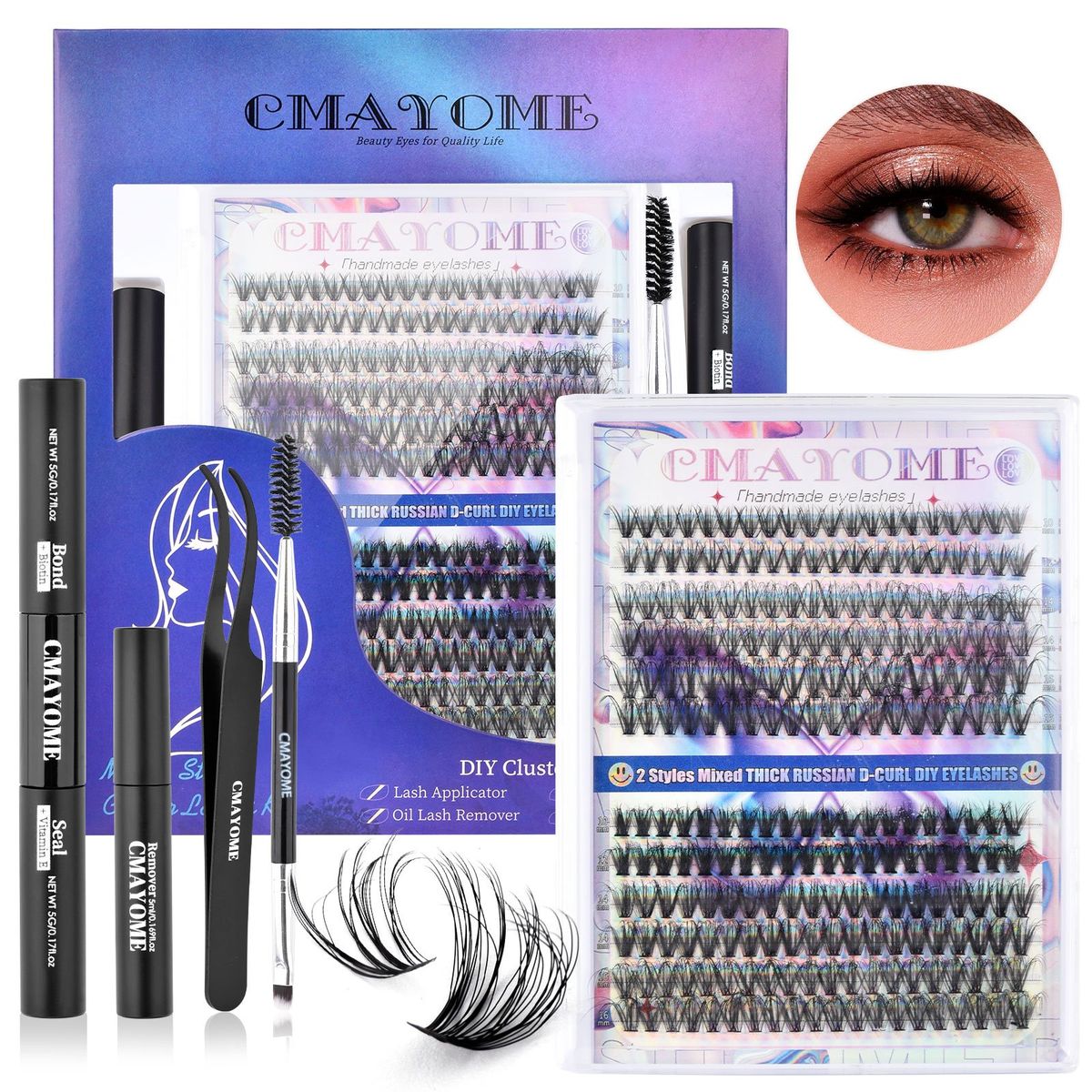 YAYKO - EYELASH KIT PESTAÑAS POSTIZAS