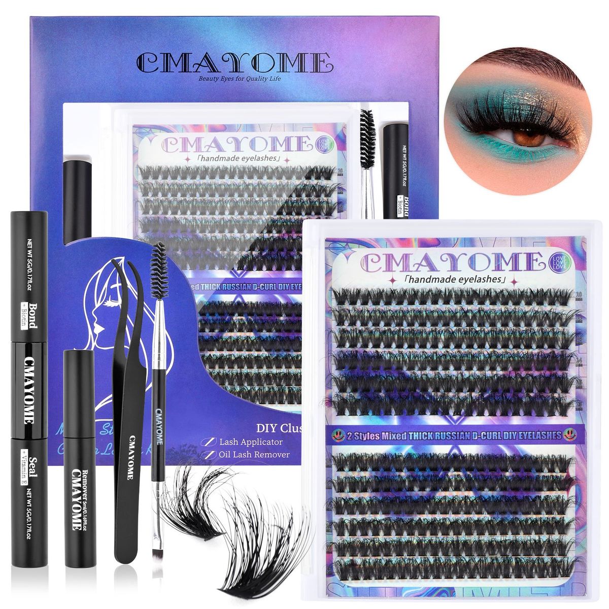 YAYKO - EYELASH KIT PESTAÑAS POSTIZAS