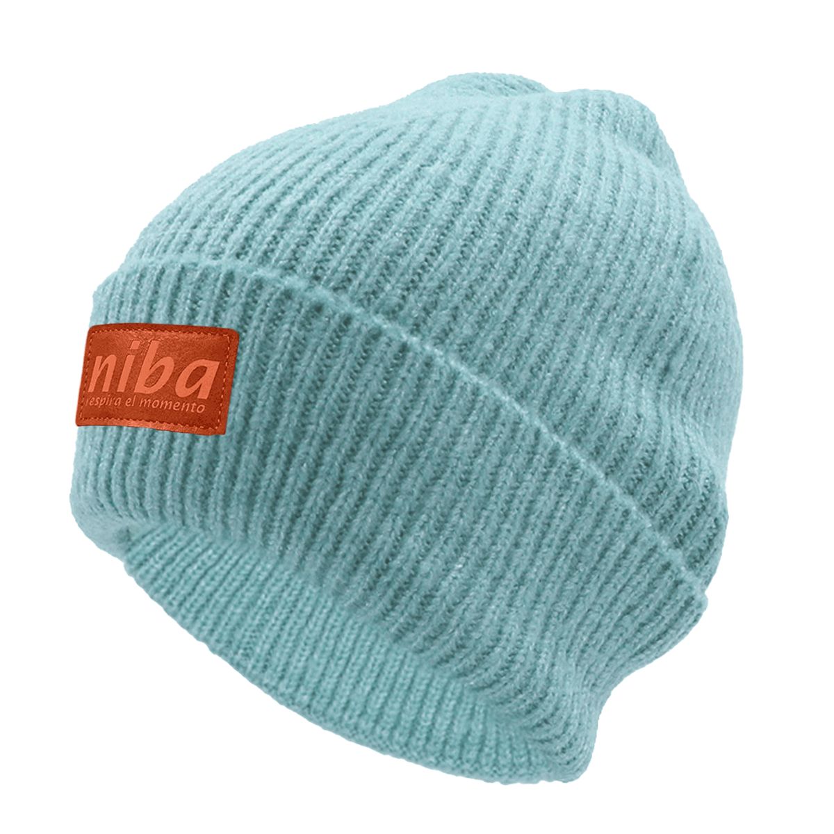 NIBA - Gorro Lana Laguna Torca Celeste Niba