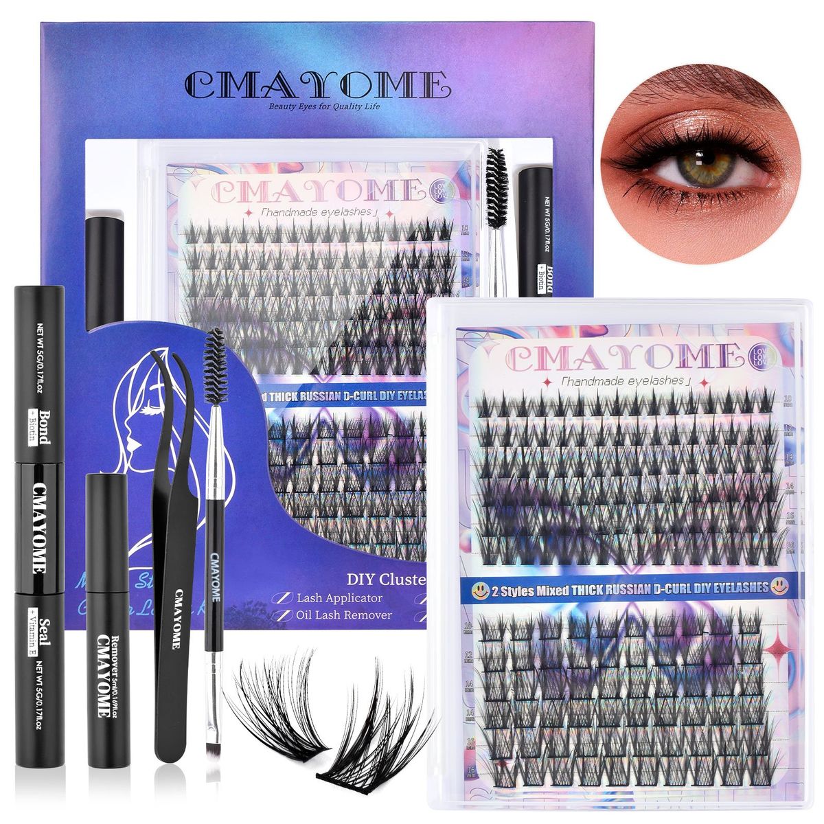 YAYKO - EYELASH KIT PESTAÑAS POSTIZAS