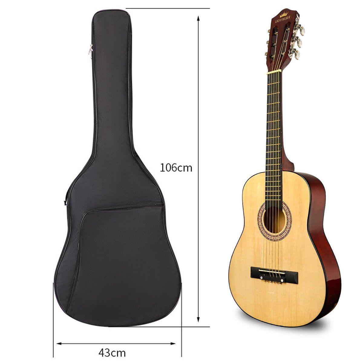 EDWINAYY - Funda Para Guitarra Acústica 40 Pulgadas /rrstore