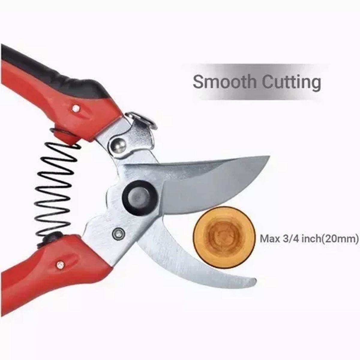 EDWINAYY - Tijeras Podar Profesional 8 Pulgadas Liviana Tijera