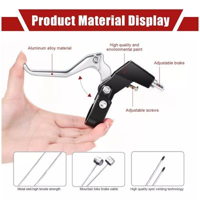 Imagen 2 del producto Juego Completo De Frenos V-brake Bicicleta Acero Plastificad