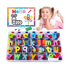 MUNDO MAGIA - Juego Magnético De Letras Y Números 121 Pcs