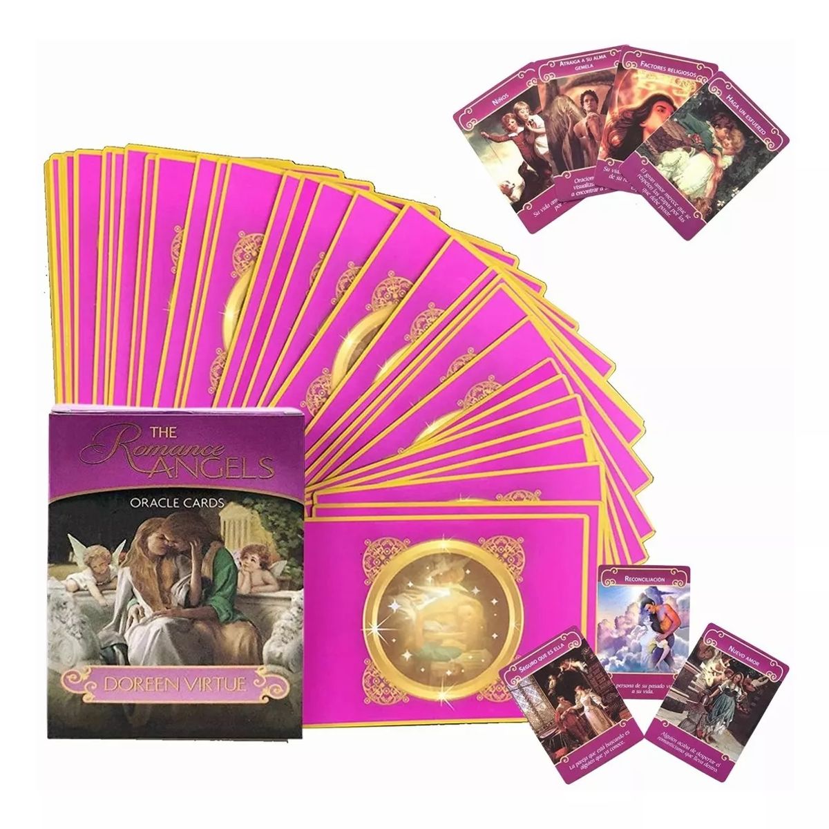 EDWINAYY - Cartas De Oraculo De Los ángeles Del Amor Tarot En Espa?ol