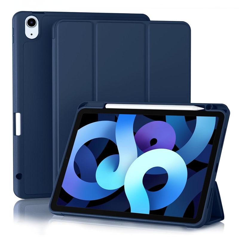 JOIGO - Carcasa Funda Smart Cover Para iPad Air 6 M2 2024 Azul O