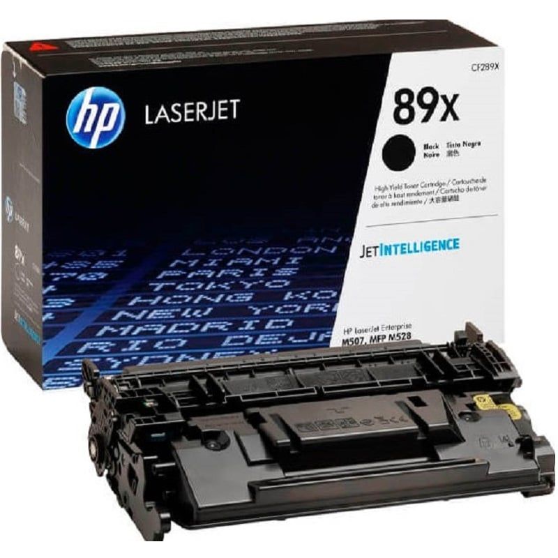 HP - Cartucho de Tóner HP 89X pág. 10.000 Negro CF289X