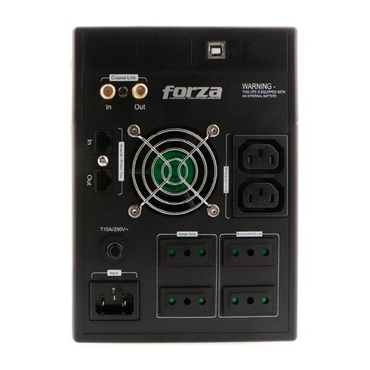 FORZA - Ups Forza Fx-2200lcd-c 2200va 1200w 4 Out