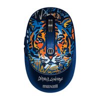 Mouse Inalámbrico Diseño Wild 4000dpi Usb/usb-c Tigre