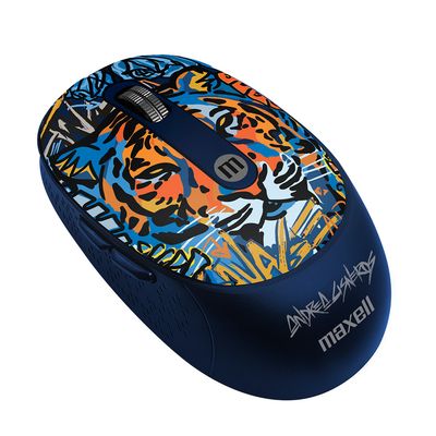 Imagen 2 del producto Mouse Inalámbrico Diseño Wild 4000dpi Usb/usb-c Tigre