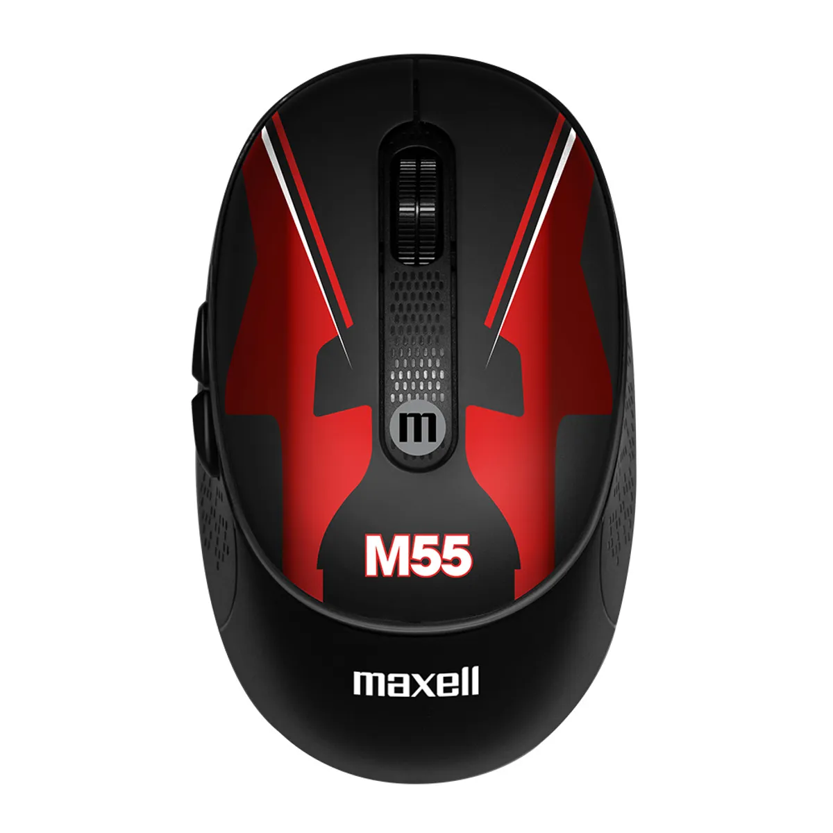 MAXELL - Mouse Inalámbrico Maxell Diseño Race 4000dpi Usb/usb-c M55
