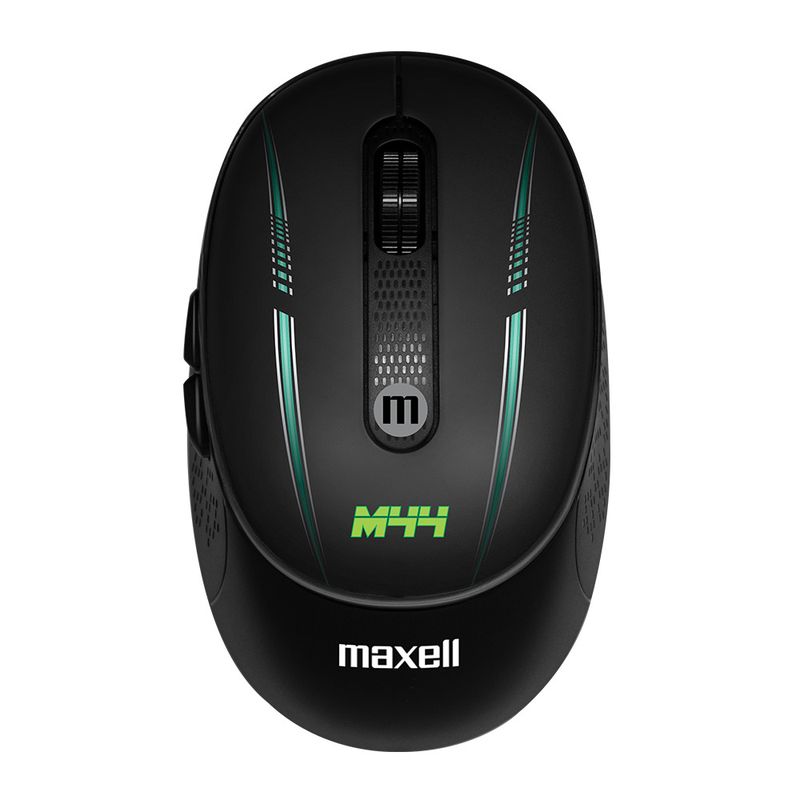MAXELL - Mouse Inalámbrico Maxell Diseño Race 4000dpi Usbusb-c M44