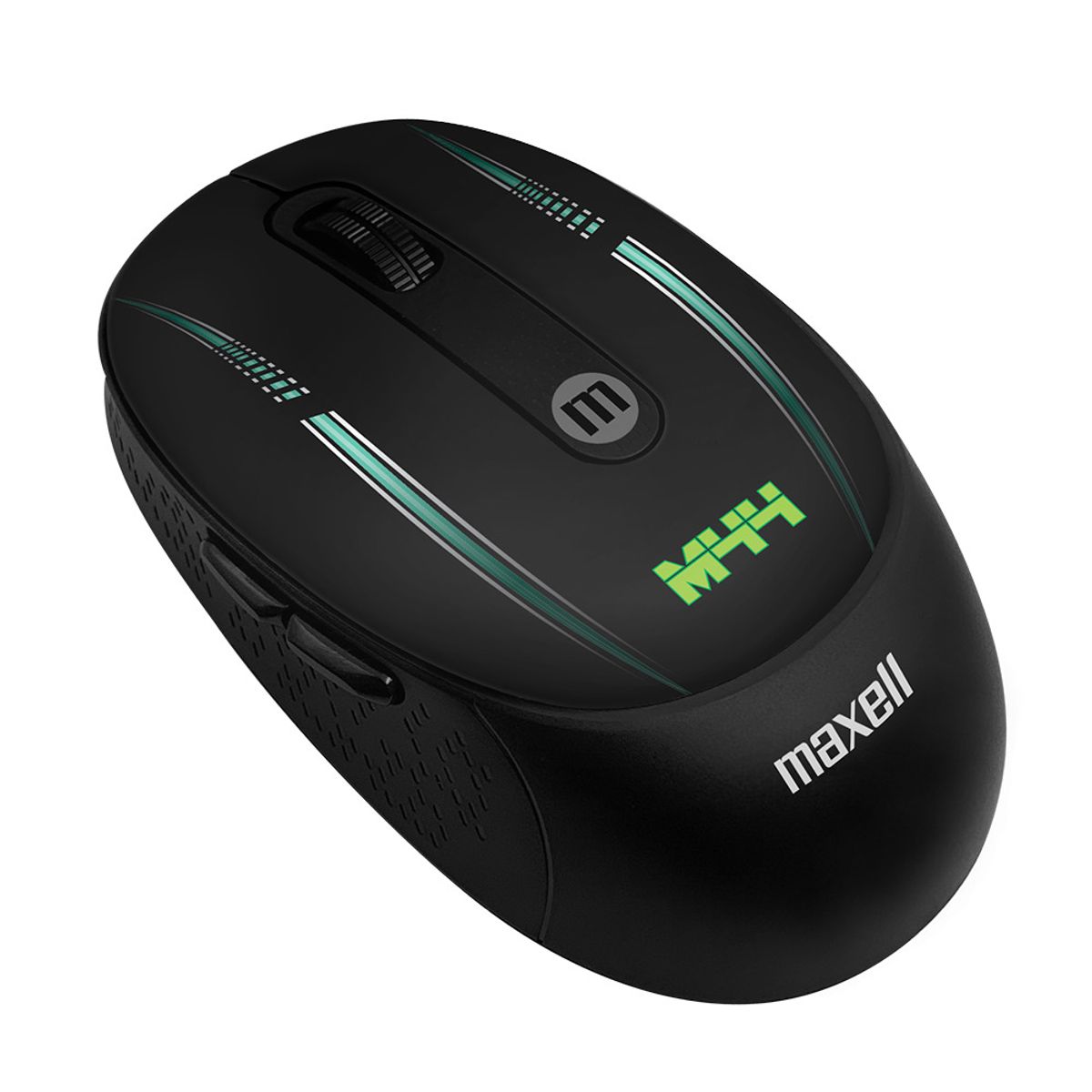 MAXELL - Mouse Inalámbrico Maxell Diseño Race 4000dpi Usbusb-c M44