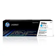 HP - Cartucho de Tóner 206A pág. 1.250 Cyan W2111A