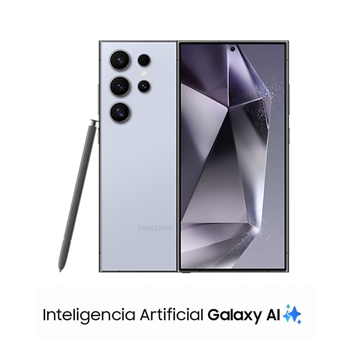 SAMSUNG - Smartphone Galaxy S24 Ultra 256GB Titanium Blue