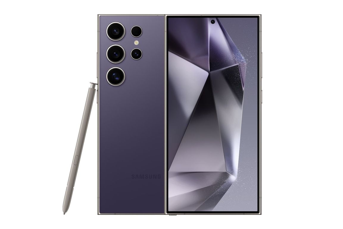 Smartphone Galaxy S24 Ultra 256GB Titanium Violet