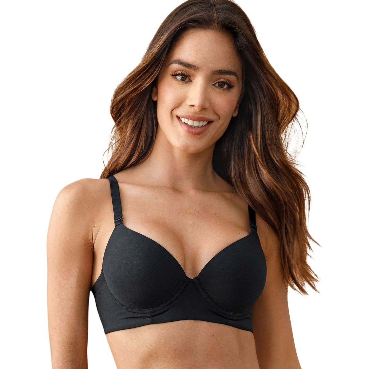 LEONISA - Sostén 71332 Realce Alto Negro