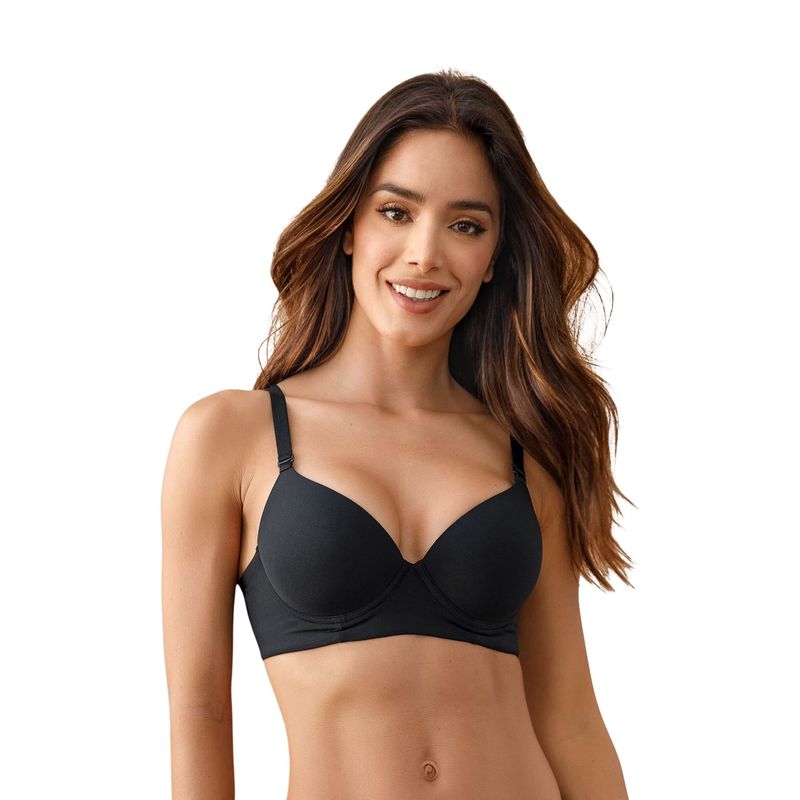 LEONISA - Sostén 71332 Realce Alto Negro