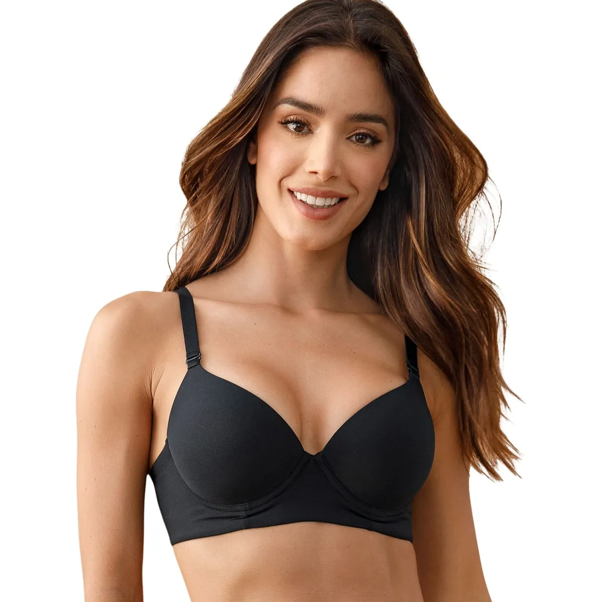 LEONISA - Sostén 71332 Realce Alto Negro