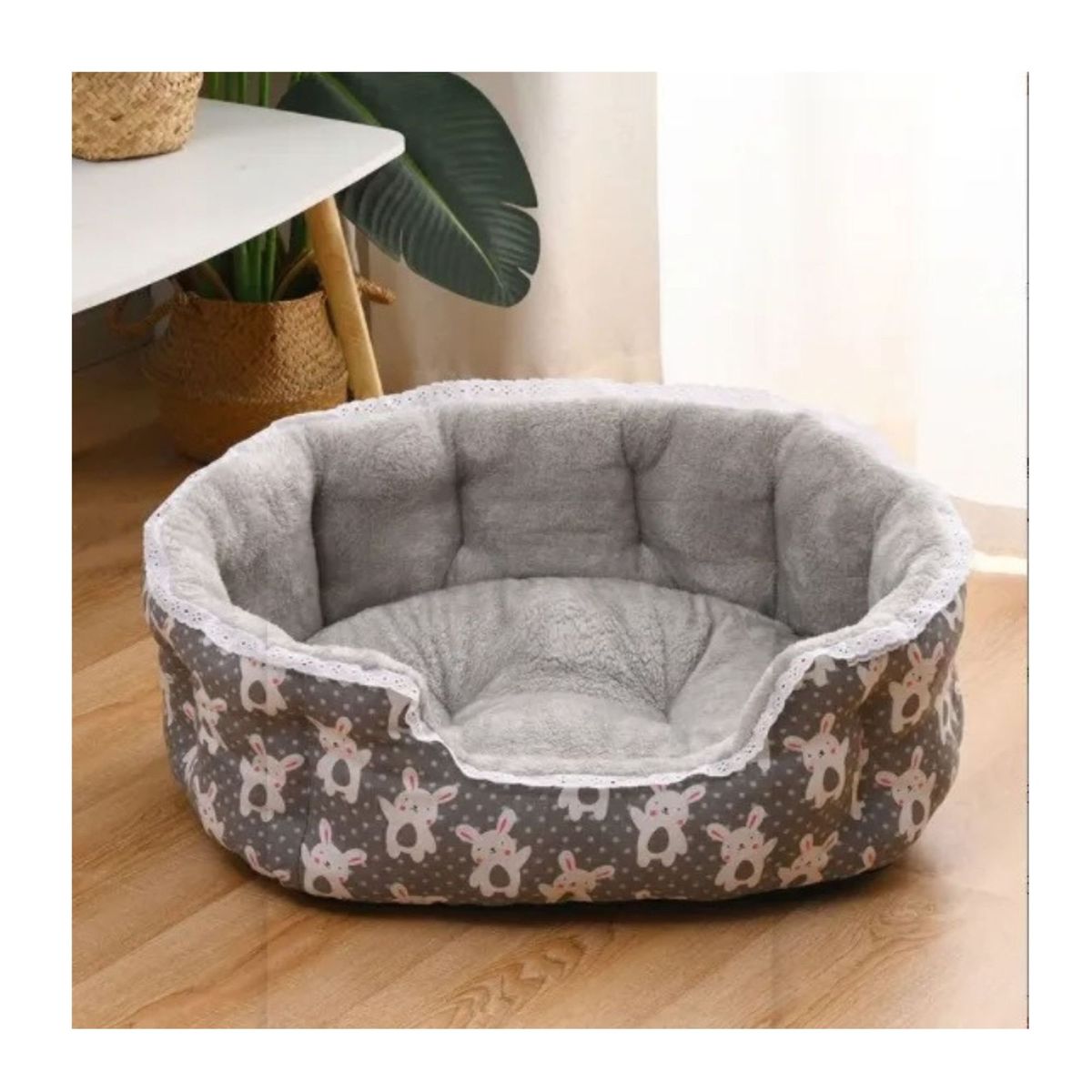 BABYLUNA - Cama Antiestrés Ultra Suave para Mascotas Perros Gatos 65cm