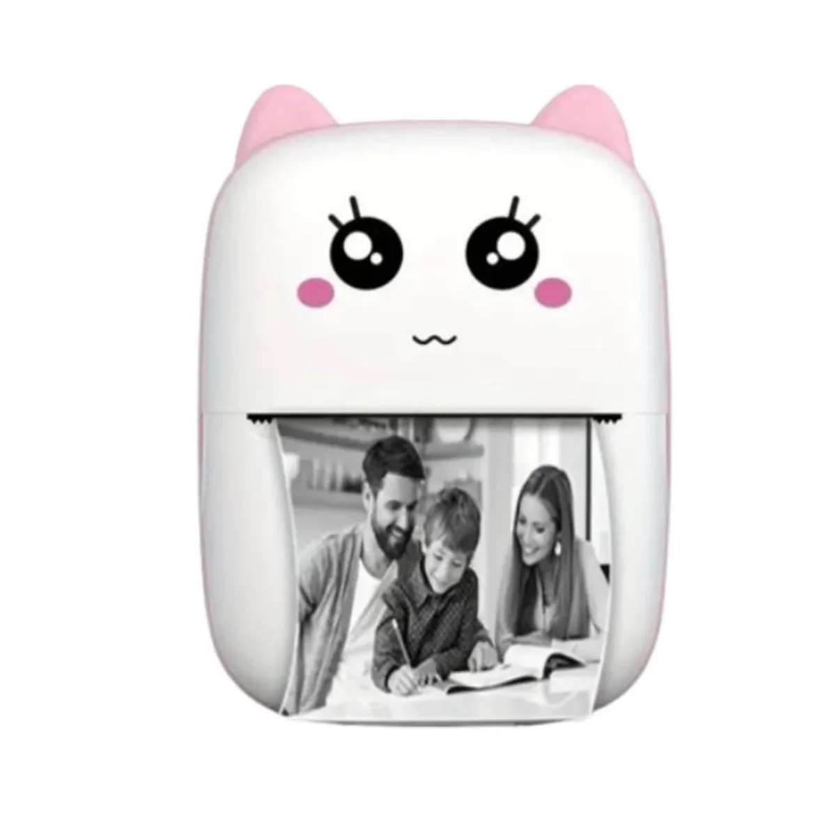 GENERICO - Mini Impresora Fotográfica Térmica Portátil Bluetooth