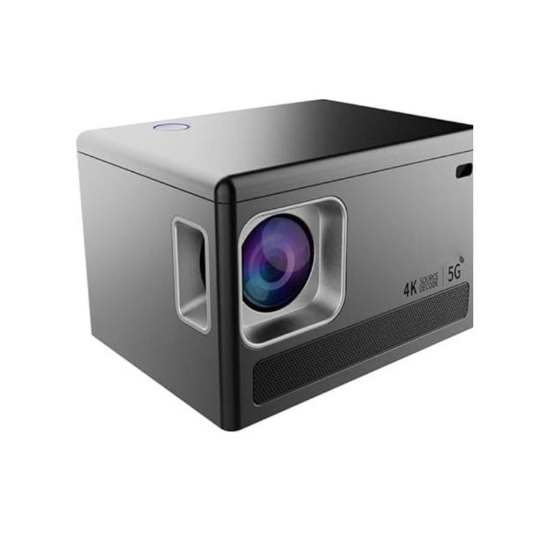 GENERICO - Mini Proyector Multimedia 6kWifi Bluetooth 5gPortátil Negro