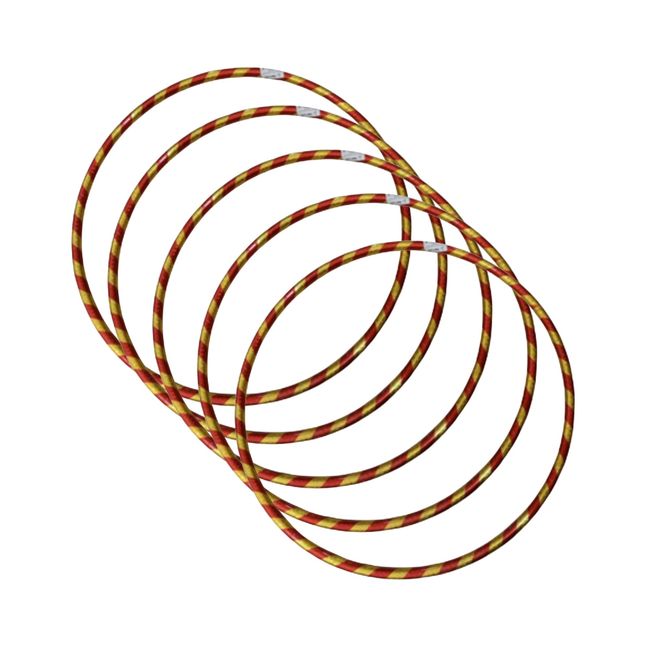 GENERICO - Ula Ula Aro Artístico Pack X 5 Unidades Medidas 45cm