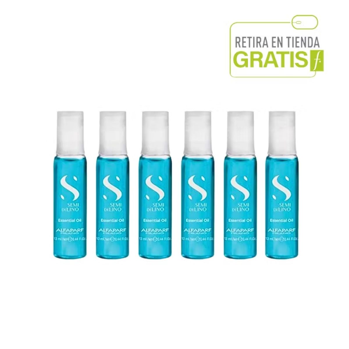 ALFAPARF MILANO - ALFAPARF Pack 6 Ampollas Capilares Essential Oil Semi di lino