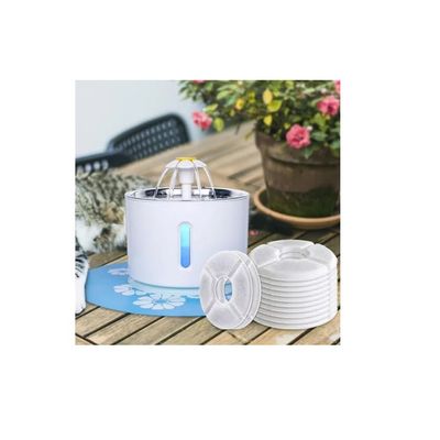 Imagen 2 del producto Pack 12 Filtros Bebedero Fuente Agua Eléctrico Gato Perro