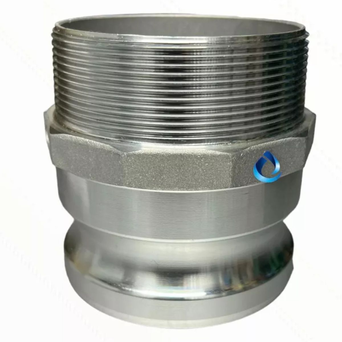 GENERICO - Camlock Tipo F 1 1/2 He - Macho F150 Aluminio 1 Pieza