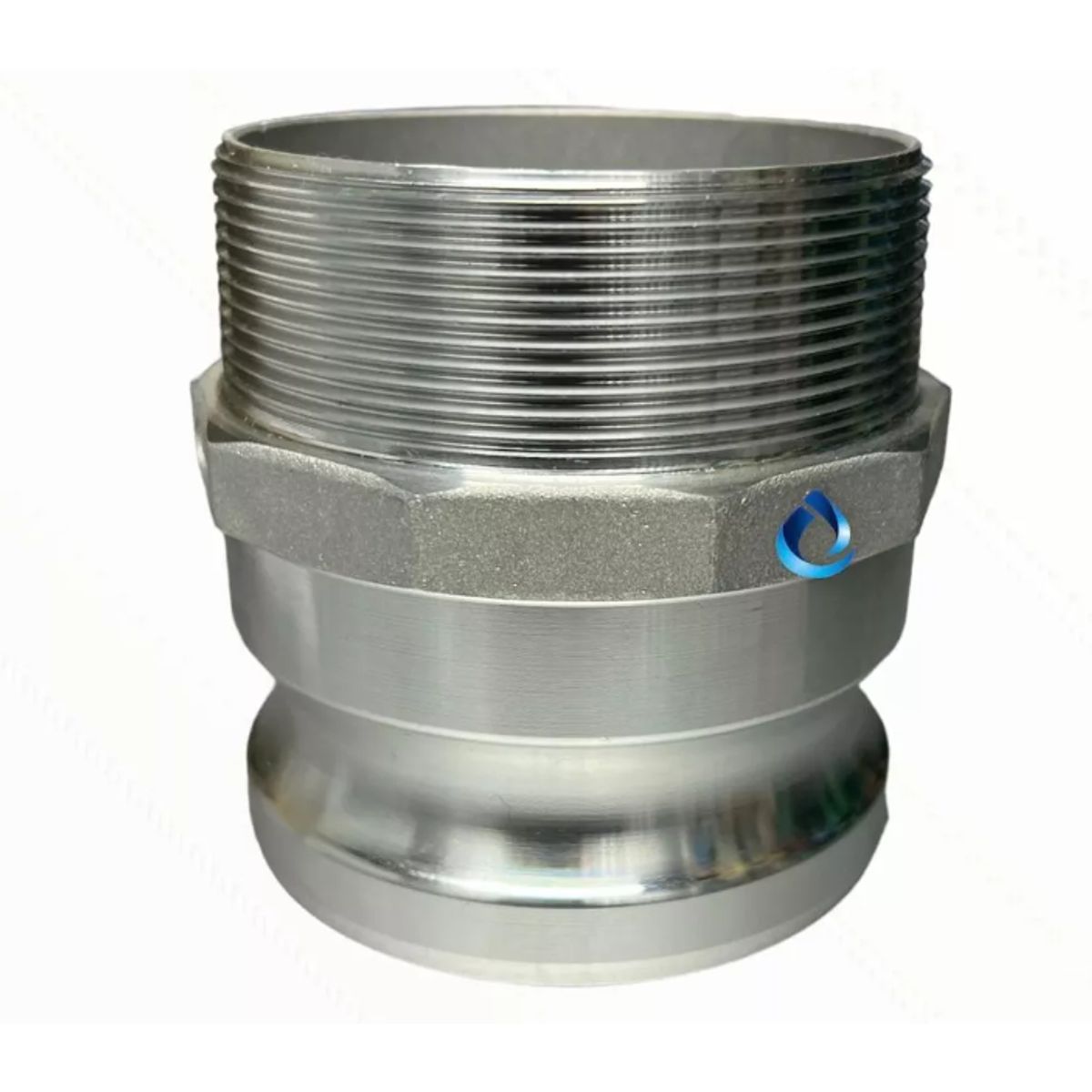 GENERICO - Camlock Tipo F 1 1/2 He - Macho F150 Aluminio 1 Pieza