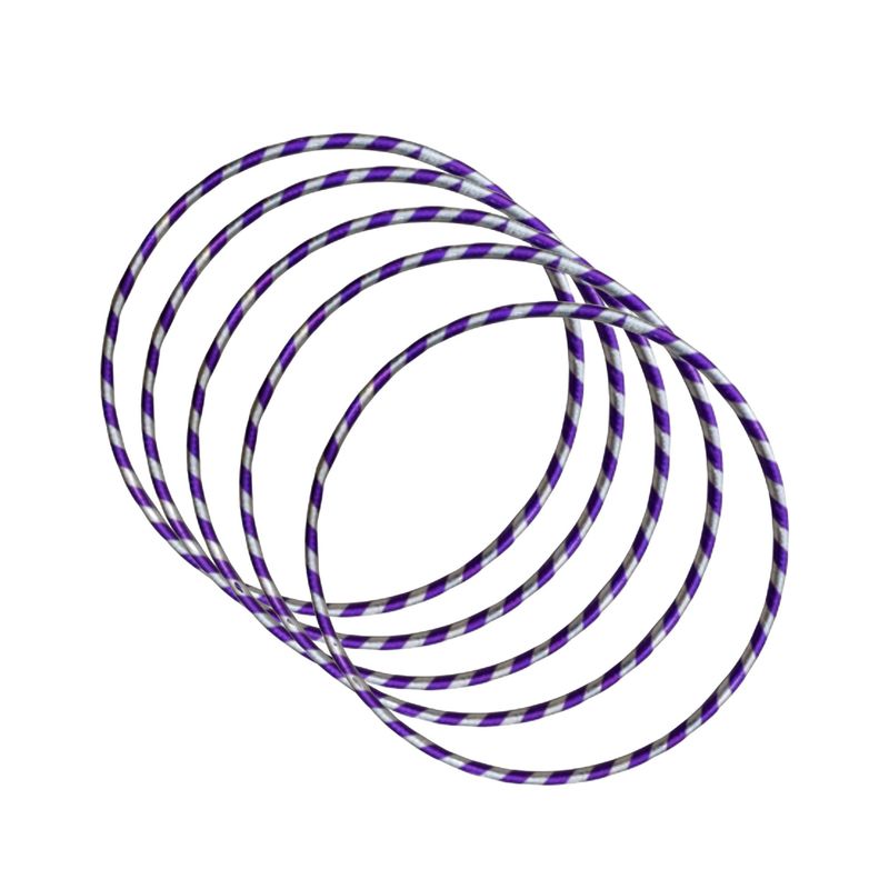 GENERICO - Ula Ula Aro Artístico Pack X 5 Unidades Medidas 55cm