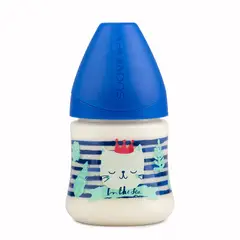 SUAVINEX - MAMADERA 150ML ANATÓMICA SILICONA SEA AZUL