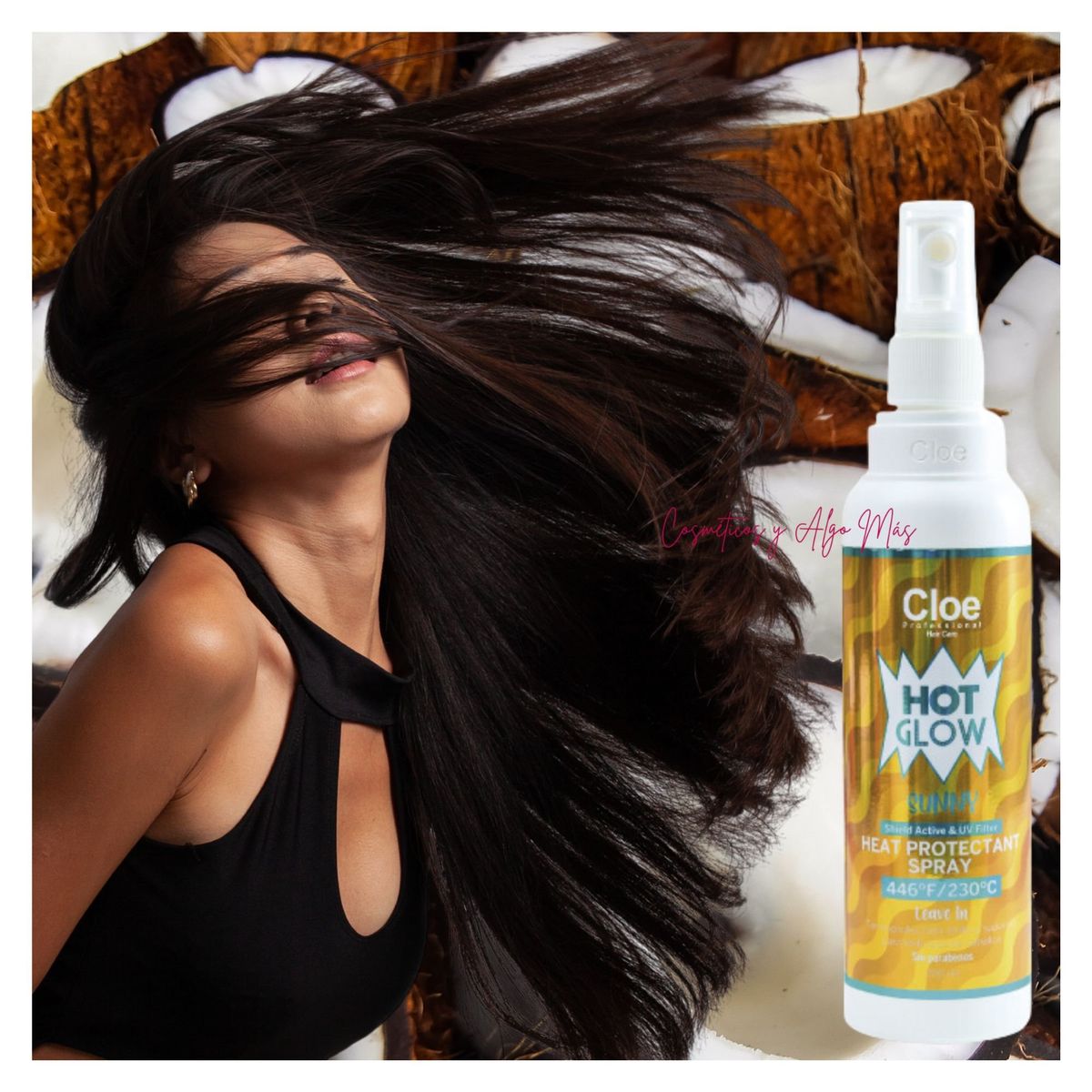 CLOE - Protectror térmico HOT GLOW SUNNY 250 ML cloe.-