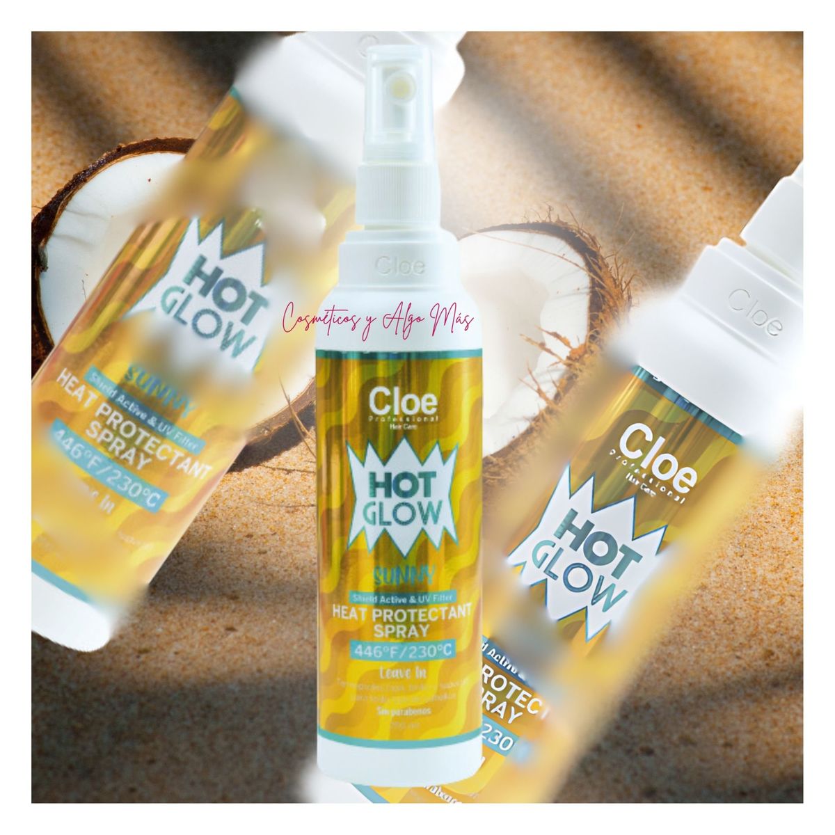 CLOE - Protectror térmico HOT GLOW SUNNY 250 ML cloe.-