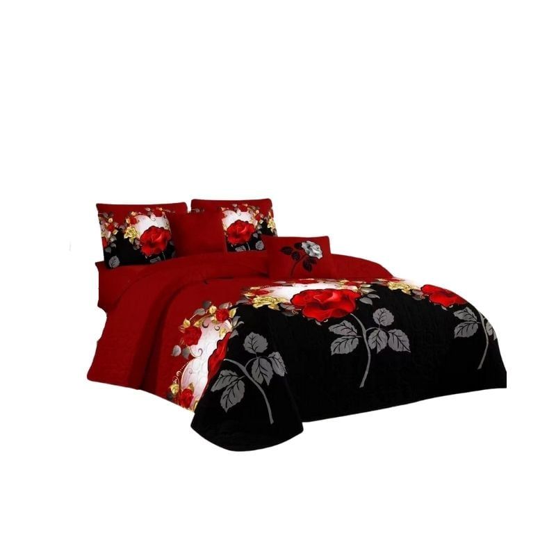 GENERICO - Cubrecama Quilt De Verano 2 Plazas Diseños Estampados Floral