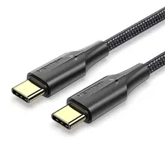 VENTION - Cable USB-C a USB-C 3A con Nylon - Vention- 15 cm
