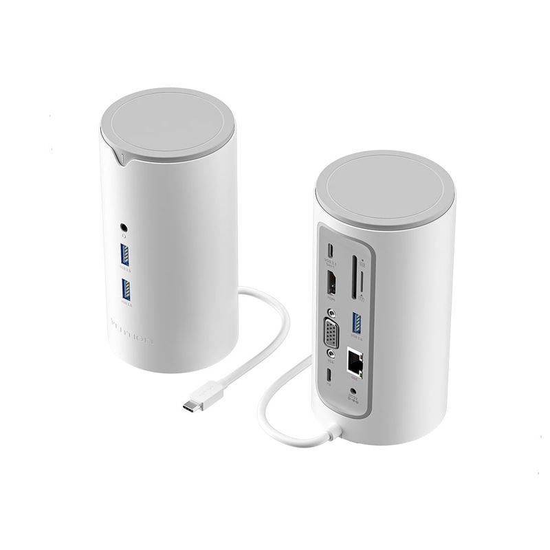 VENTION - Docking Station 12 en 1 con Lector de Tarjetas - Vention