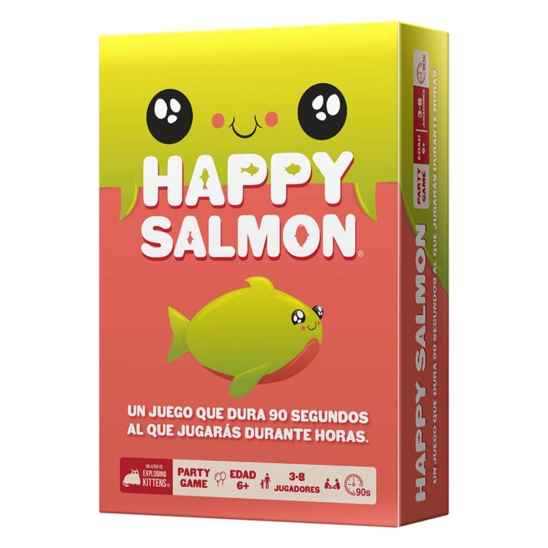 EXPLODING KITTENS - Juego de Mesa Happy Salmon