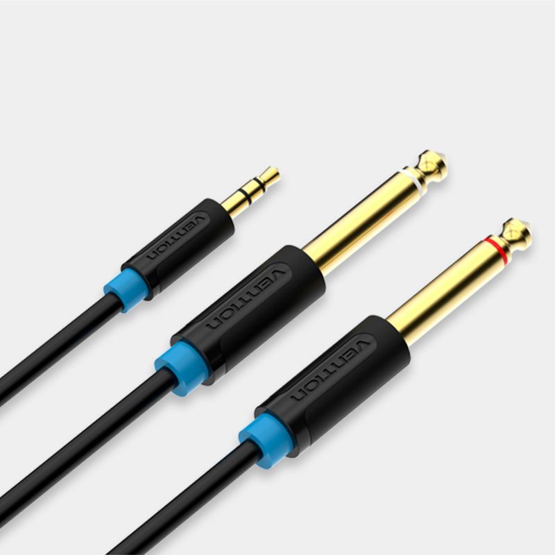 VENTION - Cable de 35mm a Doble jack de 65mm 05M - Vention