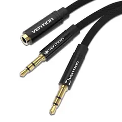 VENTION - Cable de Audio 35mm a dual 35mm -
