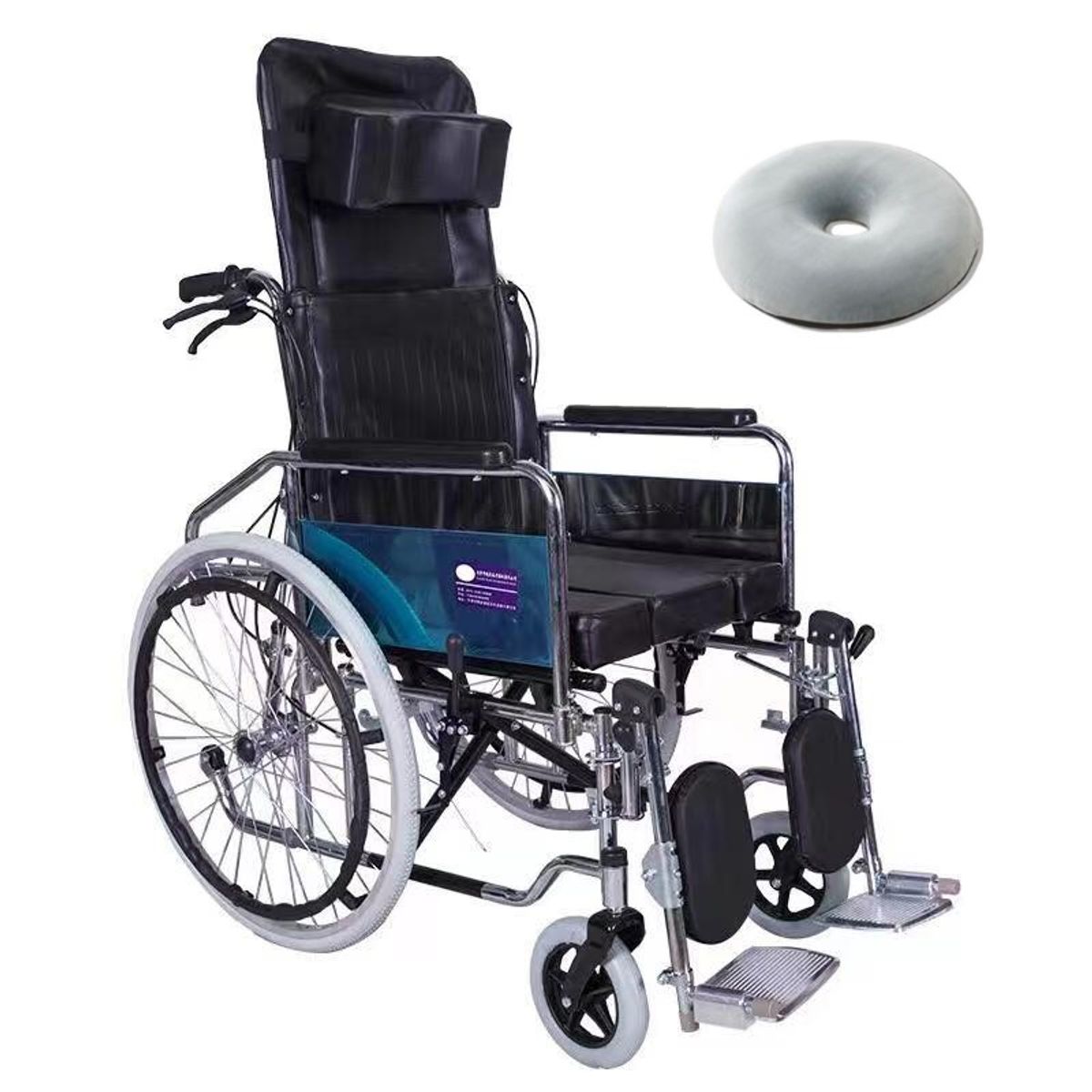 SUNCARE - Silla de Ruedas Neurológica 609G + Cojín Antiescara Redondo