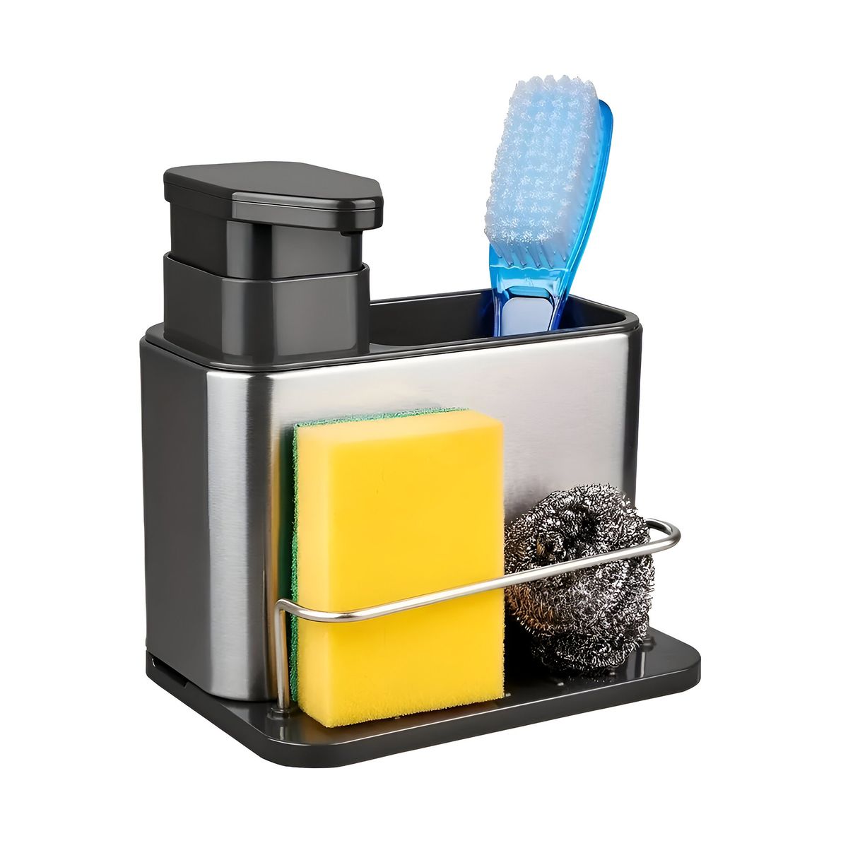 GENERICO - Porta Escurridor Esponja Dispensador De Lavalozas Lavaplatos