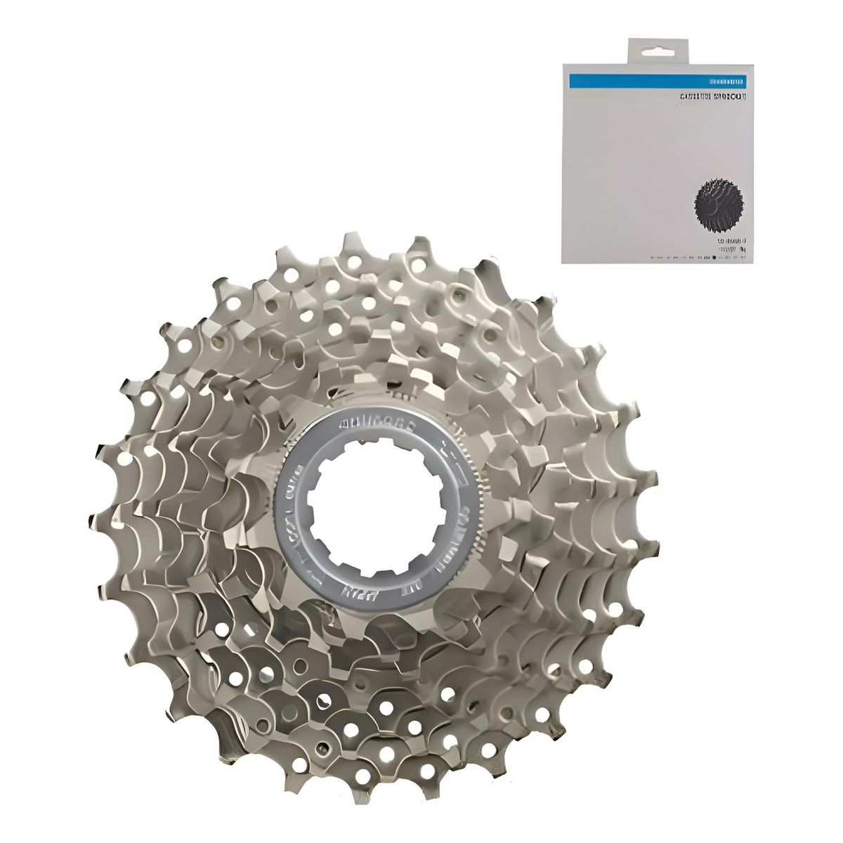 SHIMANO - Piñon Cassette Shimano Hyperglide Alivio 9v Cs-hg400 11-34 - Negro - 11 - 34