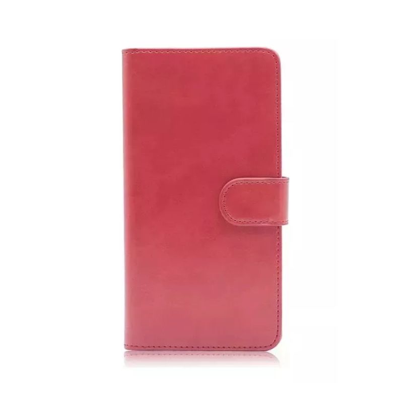 GENERICO - Flip Cover Agenda Roja Para Samsung todos Los Modelos
