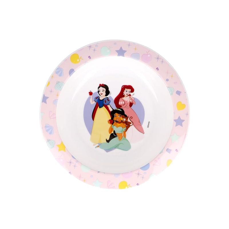 INTEK GAMES - Bowl Infantil Apto Para Microondas Princesas