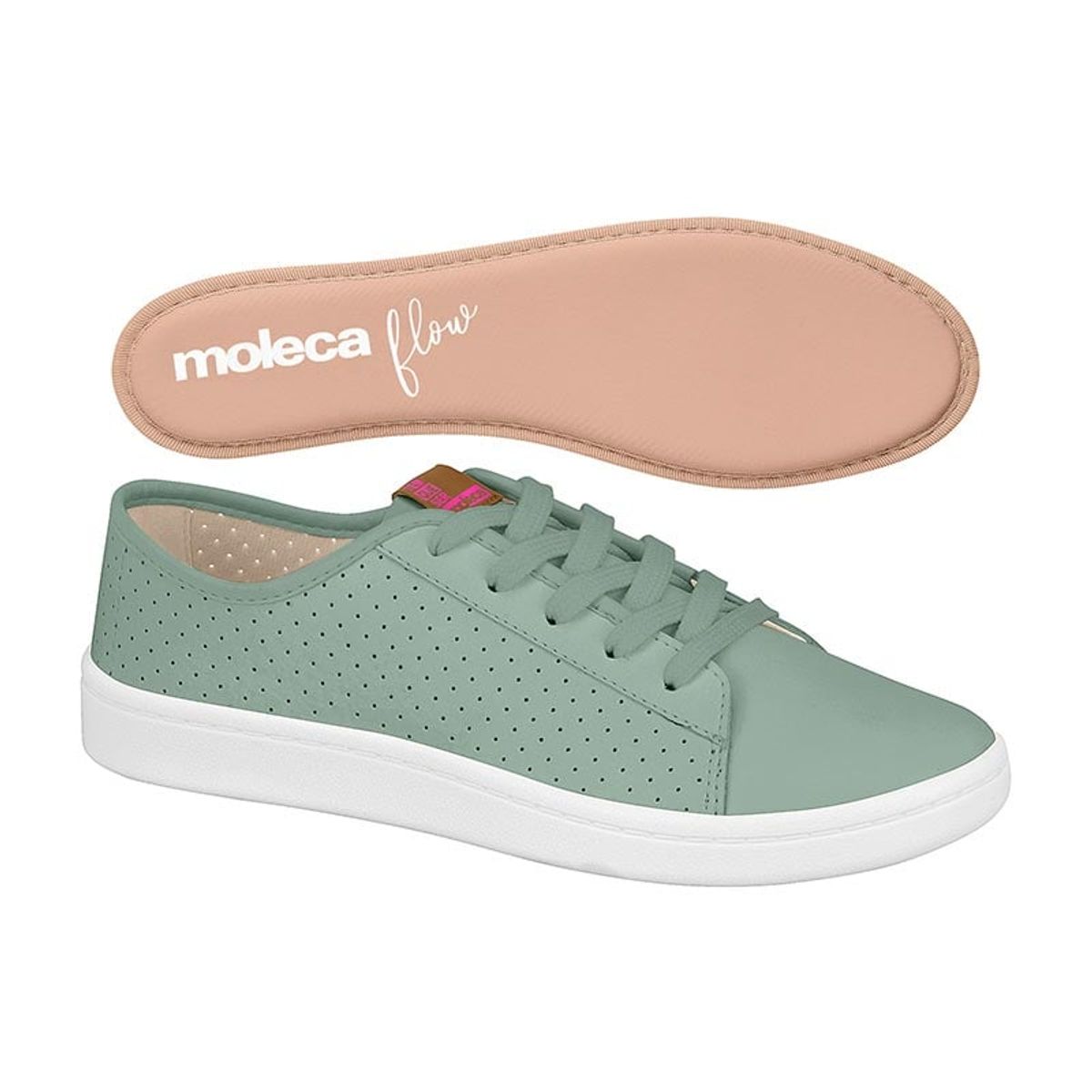 MOLECA - Zapatilla Mujer Verde Moleca